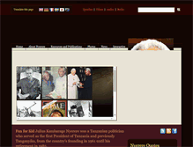 Tablet Screenshot of juliusnyerere.info